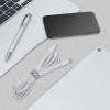 Câble RivaCase PS6005 BK12 USB-C Vers USB-C / Blanc