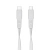 Câble RivaCase PS6005 BK12 USB-C Vers USB-C / Blanc