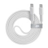 Câble RivaCase PS6005 BK12 USB-C Vers USB-C / Blanc