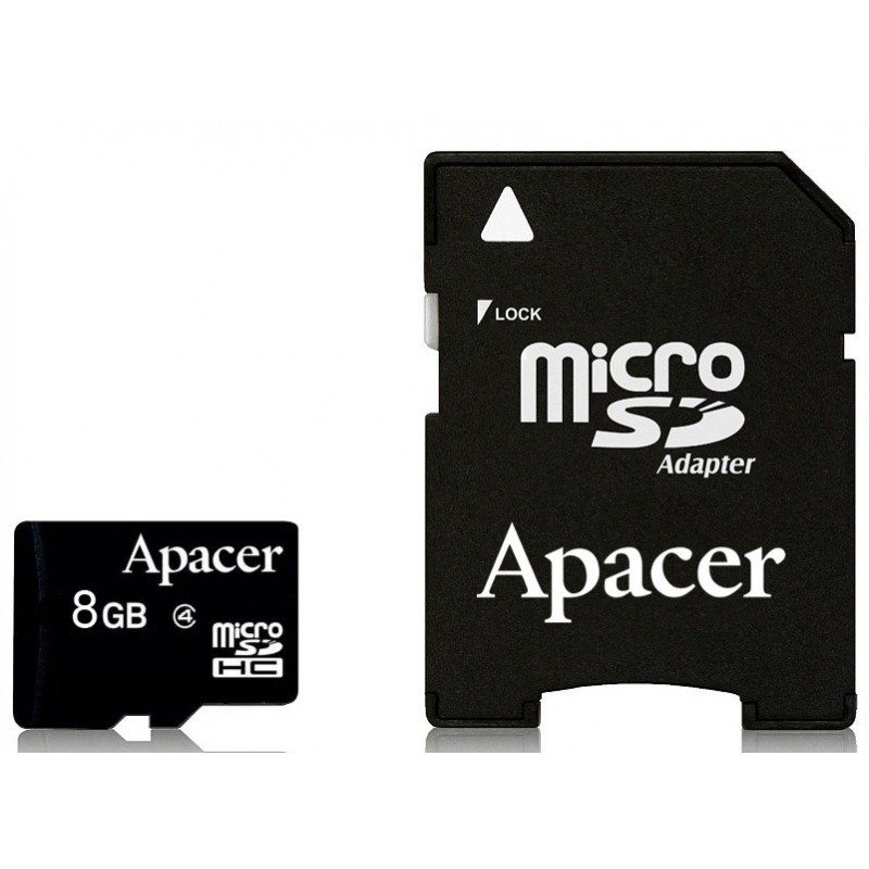 Carte mémoire Micro SD 8 Go