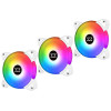 Pack de 3x Ventilateurs de Boitier 120 mm Xigmatek BX120 Galaxy III Arctic / ARGB