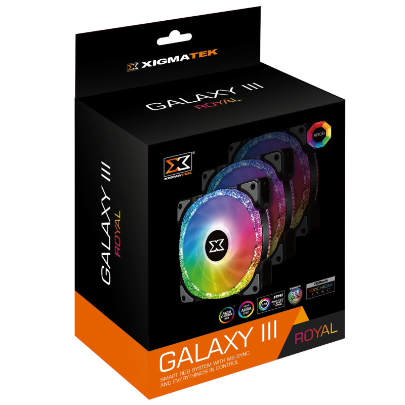 Xigmatek X20F RGB 120 mm - Ventilateur boîtier - Garantie 3 ans LDLC