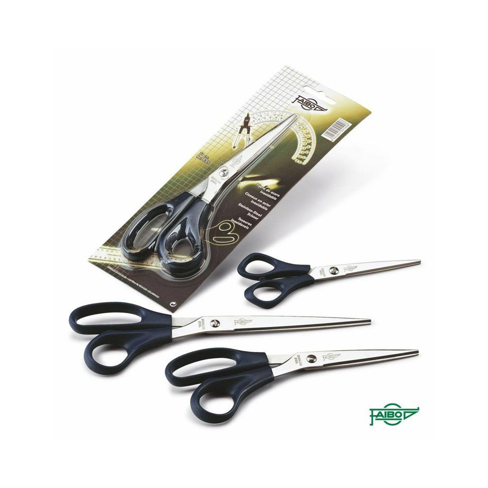 Ciseaux Faibo T2500 Noir / 25 cm