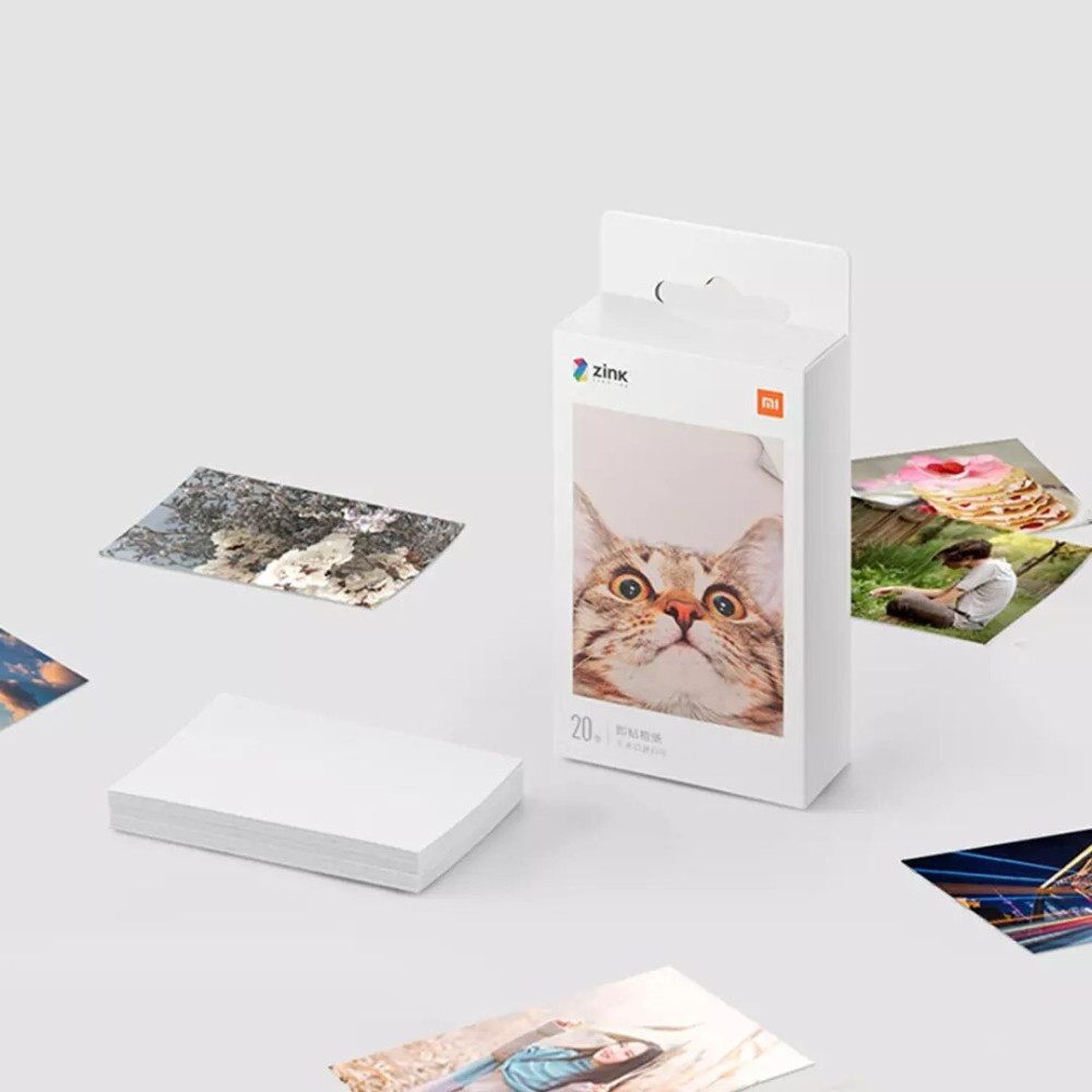 20x Papiers Photos pour Xiaomi Mi Photo Printer /  50 x 76 mm