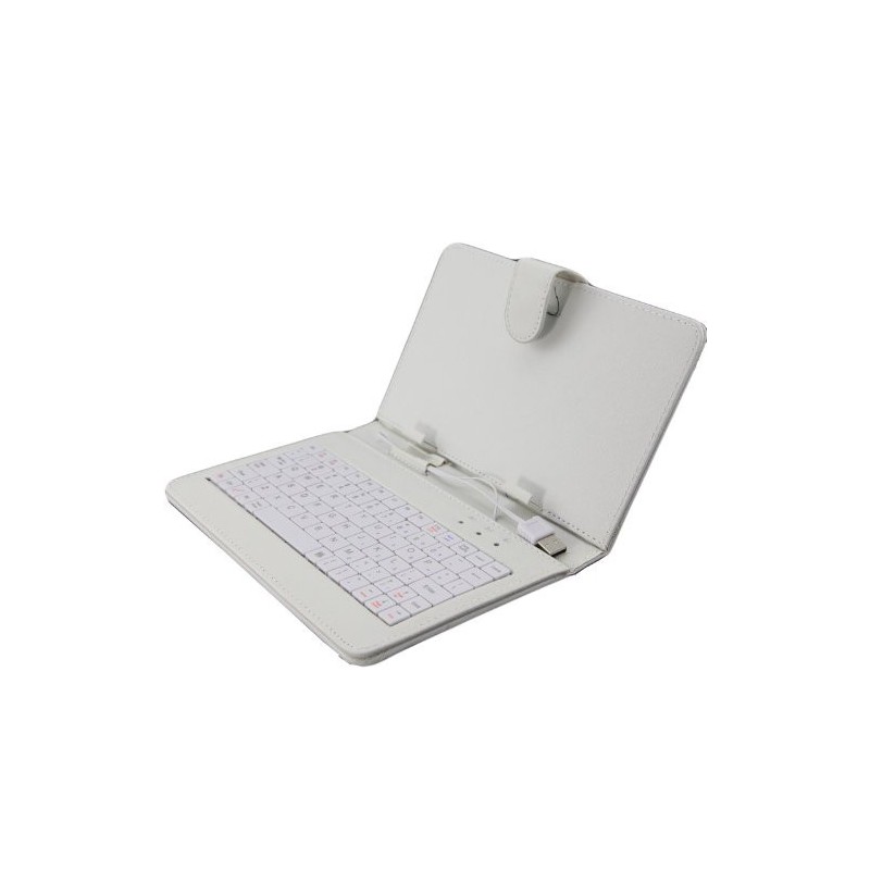 Etui Cuir Avec Clavier Pour Tablette 7"