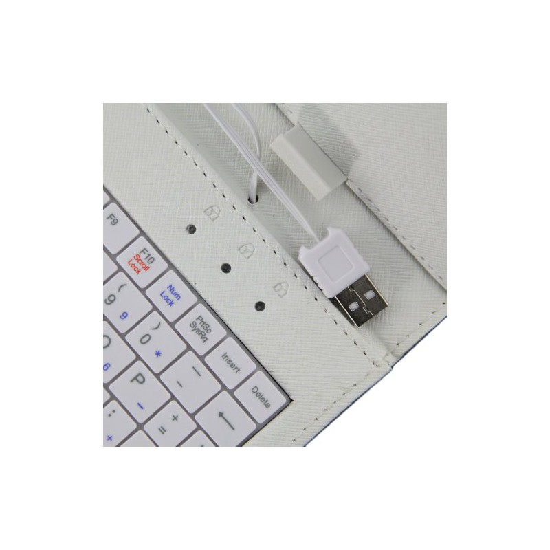 Etui Cuir Avec Clavier Pour Tablette 7"