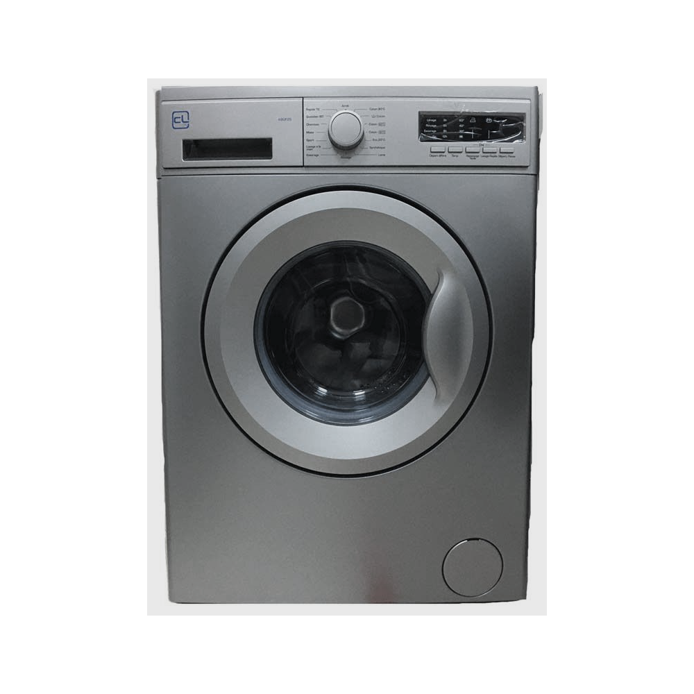 Machine à laver CL hublot 6 Kg / Silver + Livraison + Installation et Mise en Marche Gratuites