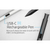 Stylet inclinable rechargeable HP MPP2.0 3J122AA / Noir