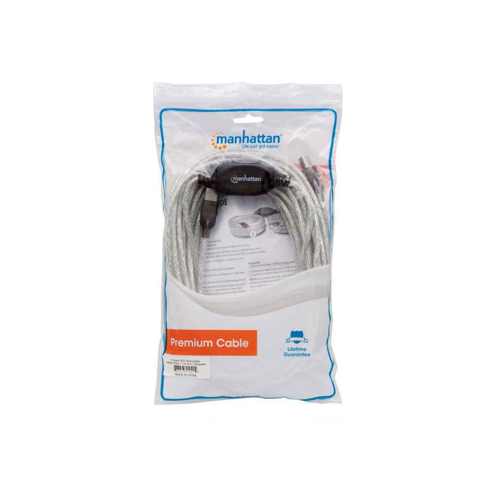 Câble USB Manhattan pour Imprimante Hi-Speed mâle / mâle / 11M