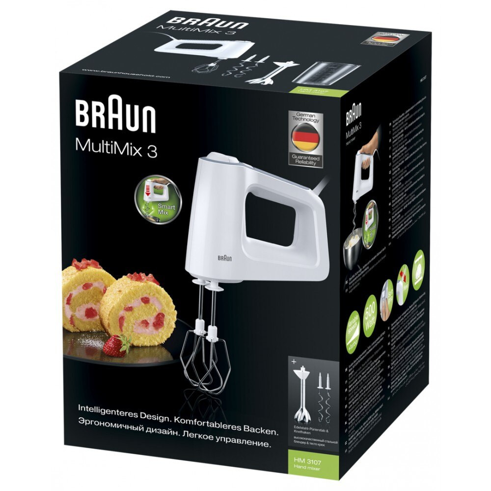 Batteur à Main Braun Multimix 3 HM 3000 / 450 W