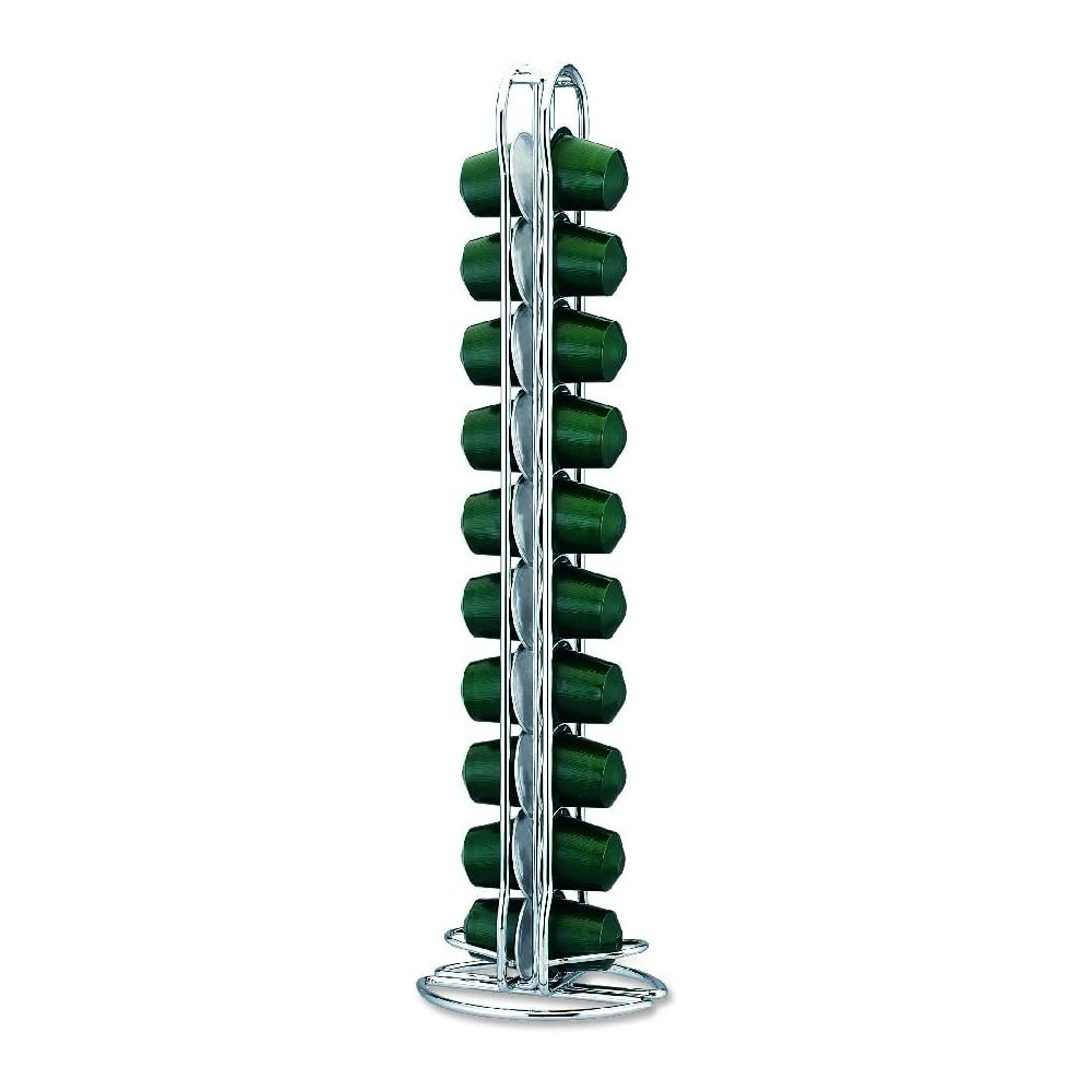 Support Pour Porte Capsules Nespresso Fackelmann 20992 / 20 Capsules / 2 Colonnes
