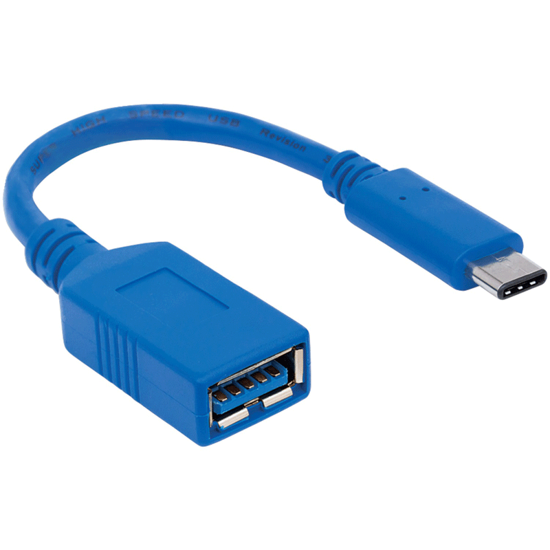 Adaptateur en câble USB-C 3.1 mâle / USB 3.0 A femelle - Câble USB  Générique sur