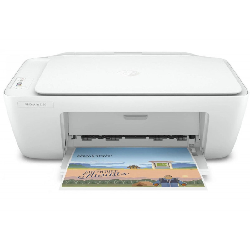 Imprimante Multifonction Jet d'encre couleur HP Deskjet 2320 AIO + Cartouche d’encre noire HP 305 + Cartouche d’encre Couleur HP 305 Incluses