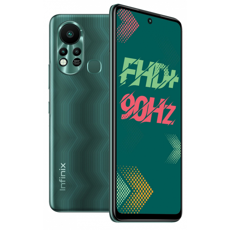Infinix Hot 11S / 4G / 6 Go / 128 Go / Double SIM / Vert