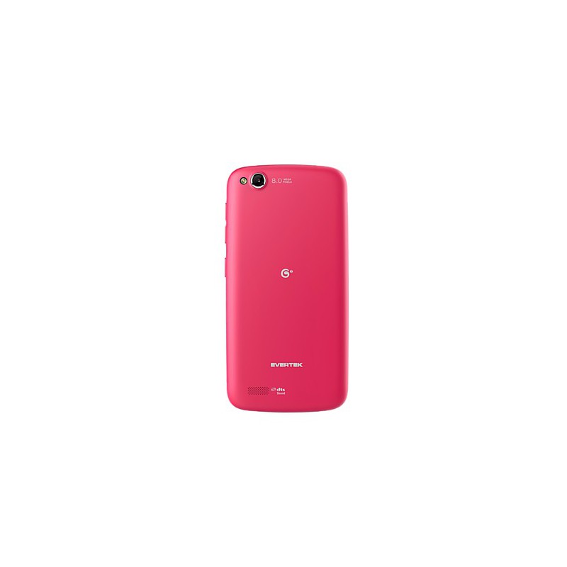 Téléphone Evertek EverMiracle / 3G / Double SIM + Coque Rose