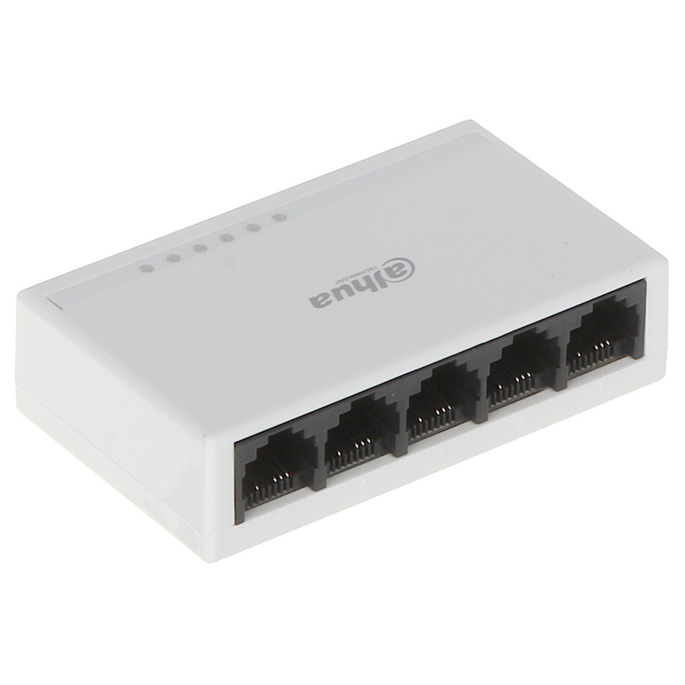 Switch dahua DH-PFS3005-5ET-L / 5 ports 10/100 Mbps