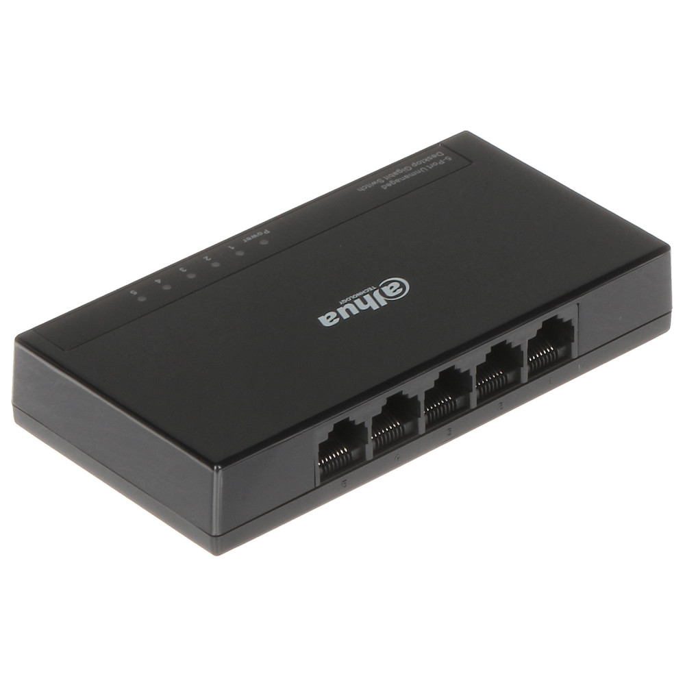 Switch dahua PFS3005-5GT-L / 5 ports 10/100/1000 Mbps