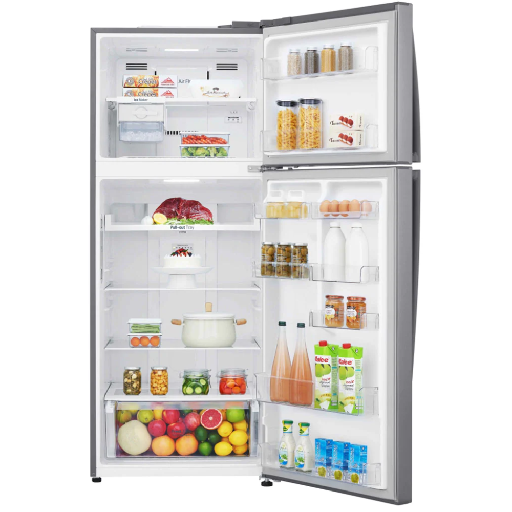 RÉFRIGÉRATEUR LG NO FROST INVERTER Double Portes 471 Litres / INOX