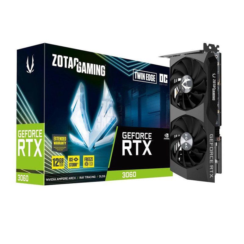 Zotac GeForce RTX 3060 Twin Edge - Carte graphique ZOTAC sur