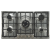 Plaque de cuisson MontBlanc 5 feux 90 cm / Inox
