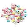 Boite de 40 Clips 19 mm / Couleurs