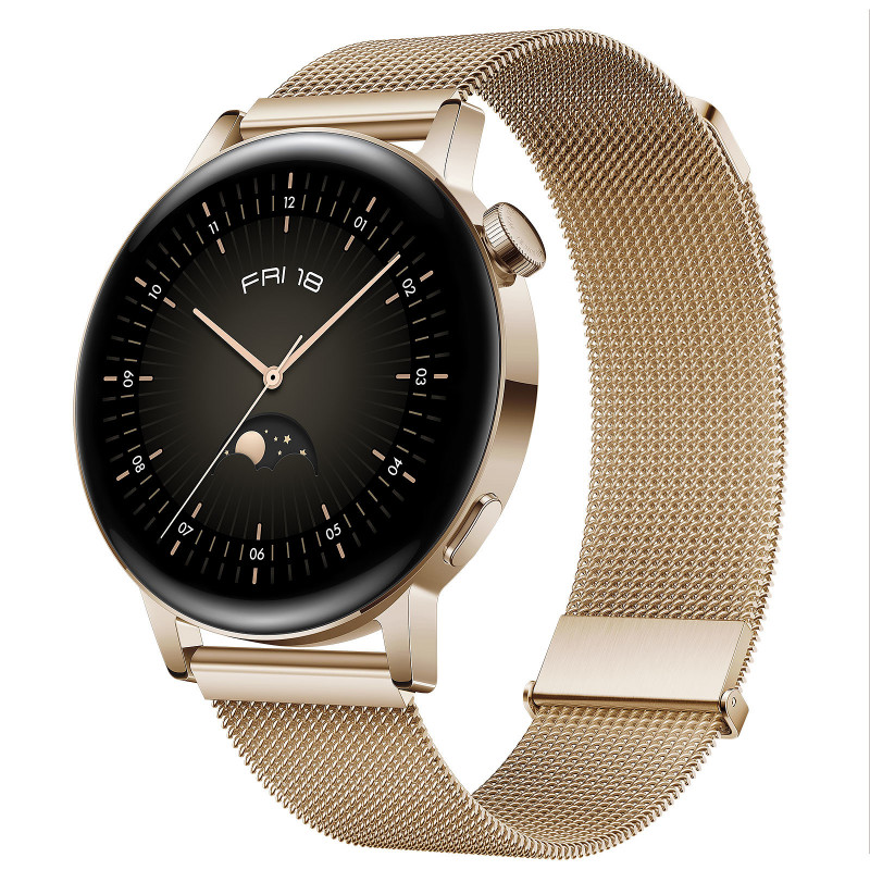 Huawei Watch GT 3 Elegant 42 mm MILANAIS DORÉ