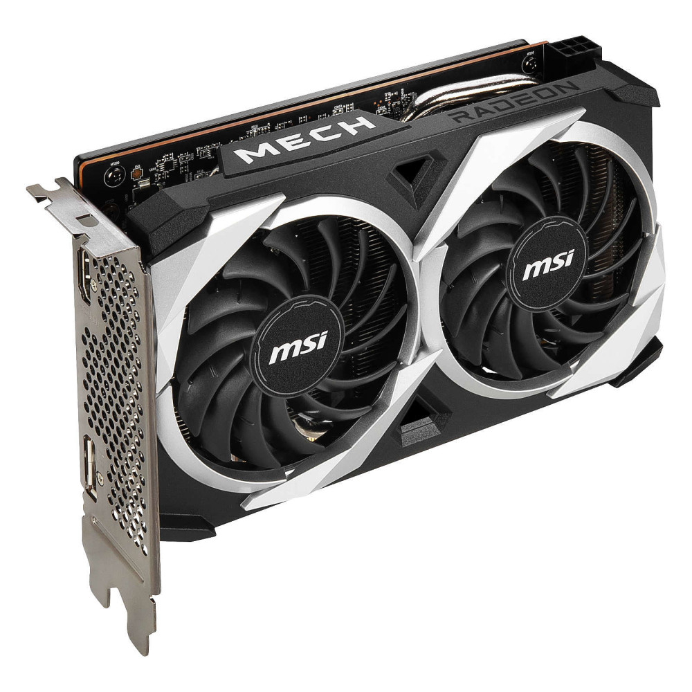 Carte graphique MSI RX 6500 XT MECH 2X 4G OC / 4 Go GDDR6