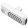 Adaptateur Hoco LS29 Dual Lightning audio converter / Blanc