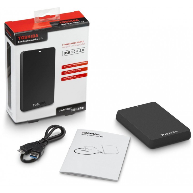 Disque dur externe TOSHIBA 500GB USB 3.0