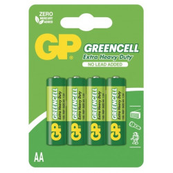 4x Piles AA GP Greencell...
