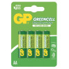 4x Piles AA GP Greencell Extra Heavy Duty / R03 / 1.5V