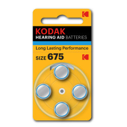 4x Piles Kodak Hearing 675