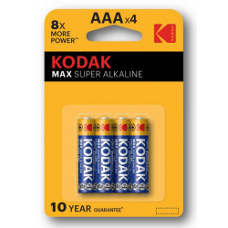 4x Piles Kodak Max Super...