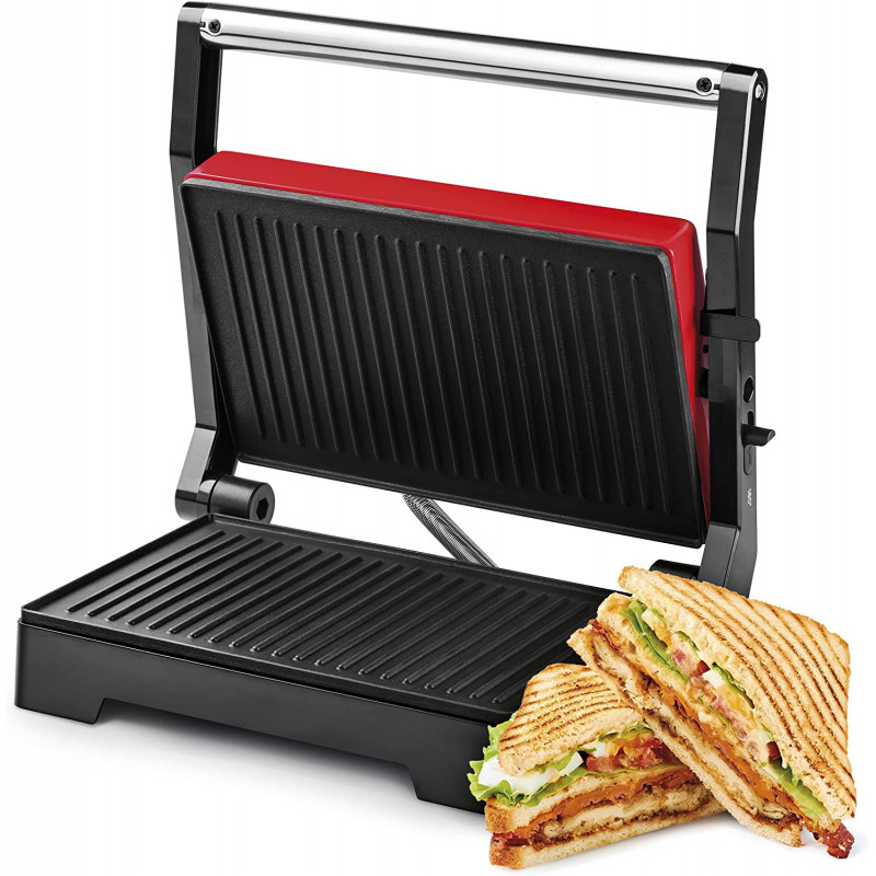 Grille Viande et Panini Multifonction Ufesa PR1000 Fuji Grill / Rouge