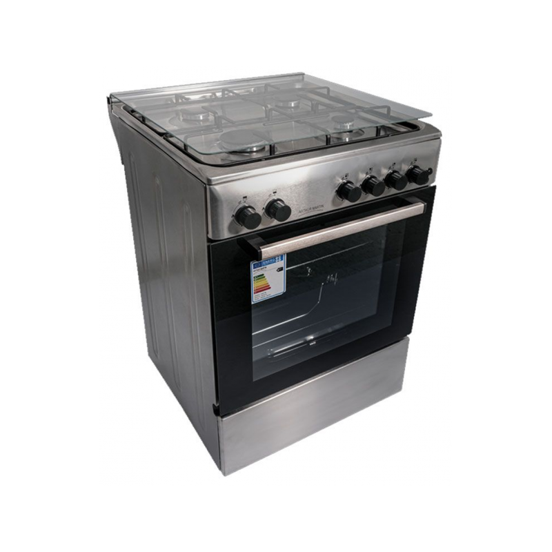 Cuisinière a Gaz Arthur Martin AME60IX / 4 Feux / Inox