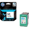 Cartouche d'encre authentique trois couleurs HP 141