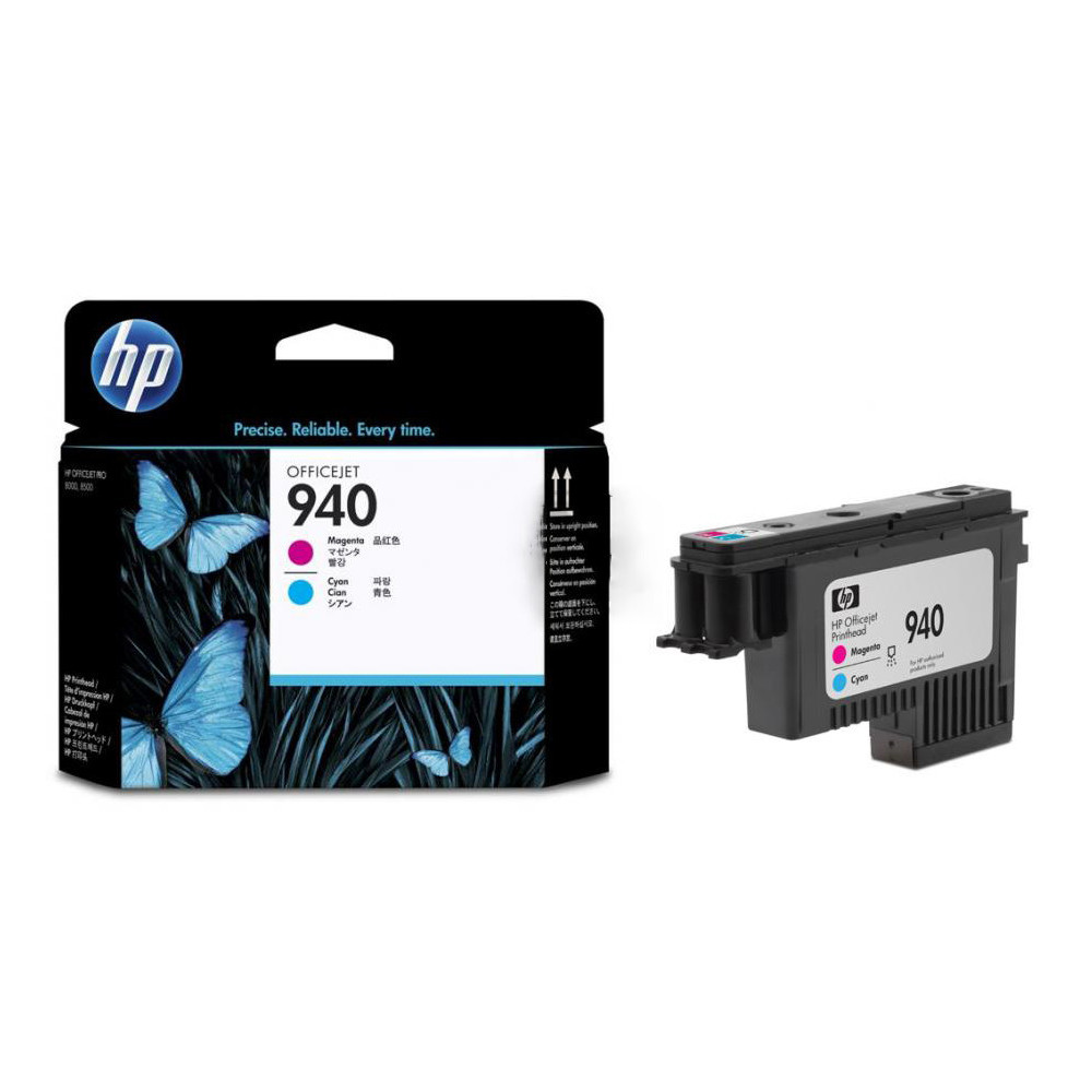 Tête d'impression Originale HP 940 / Cyan et Magenta