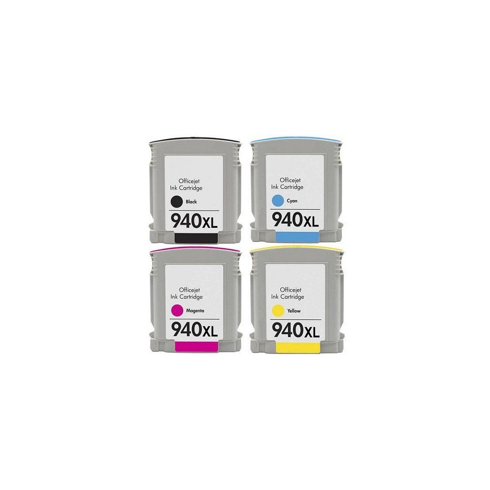 Pack Cartouche d'origine HP 940XL / 4 Couleurs