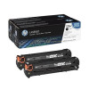 Pack de 2 Toner Original HP 125A / Noir