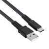 Câble RivaCase PS6002 WT21 USB Vers USB Type C / Noir