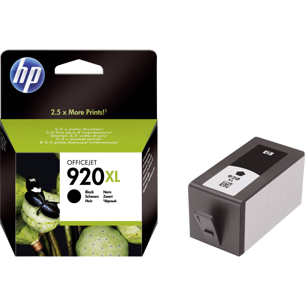 Cartouche d'encre Originale HP 920XL / Noir