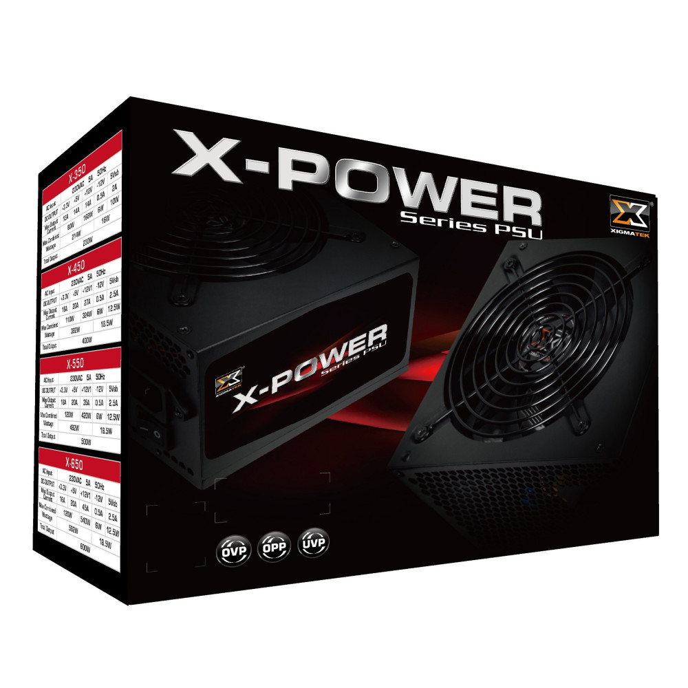 Boite d'alimentation ATX Xigmatek X-Power 700W / 80PLUS White