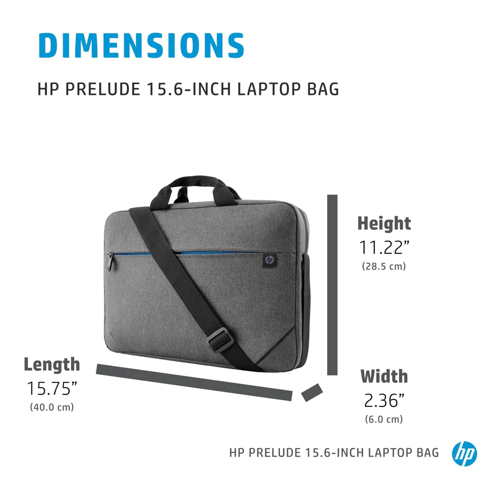 Sacoche pour ordinateur portable HP Prelude 15,6" / Gris