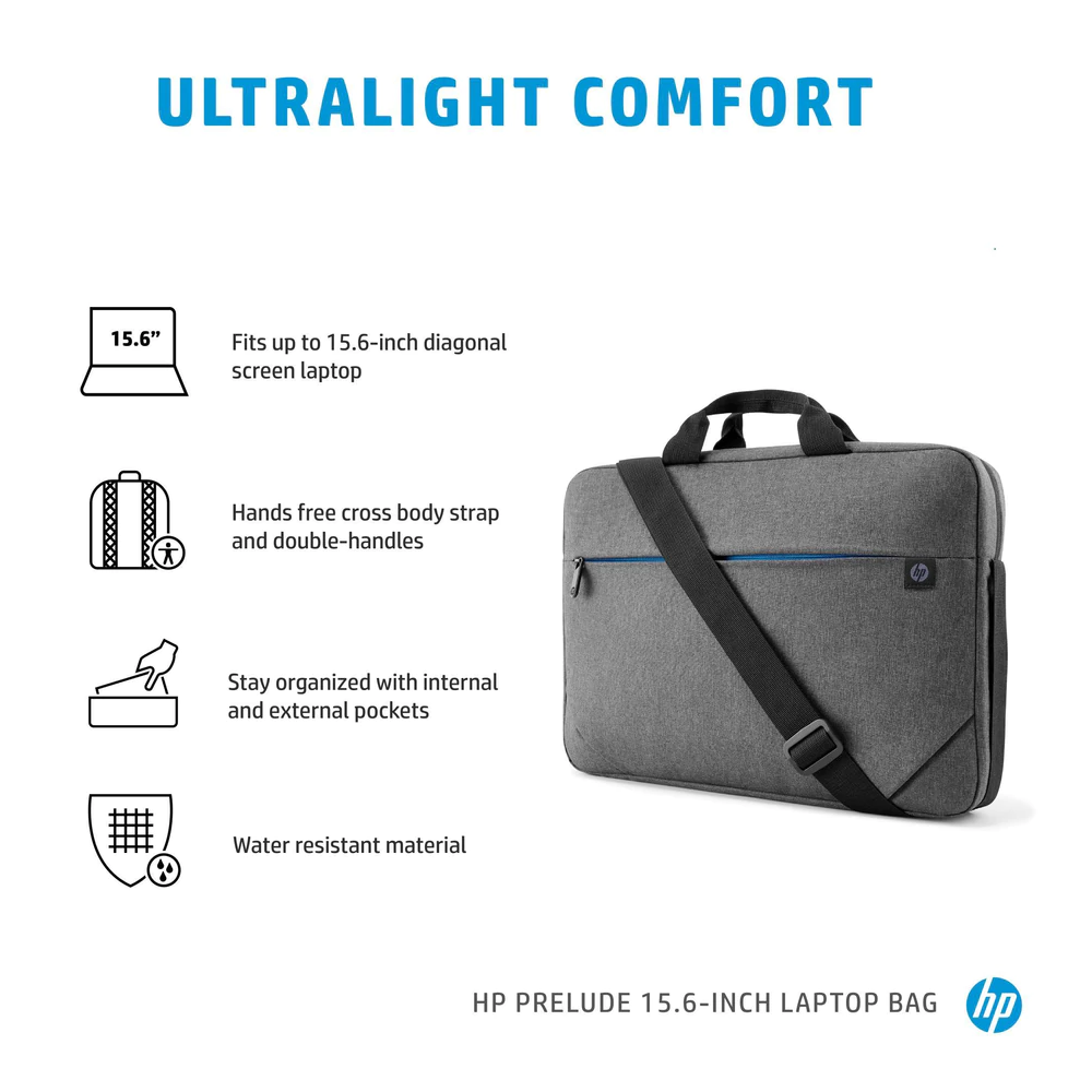 Sacoche pour ordinateur portable HP Prelude 15,6" / Gris