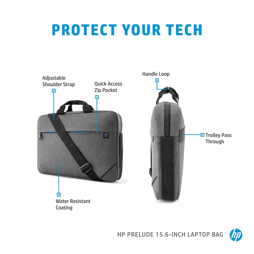 Sacoche pour ordinateur portable HP Prelude 15,6" / Gris