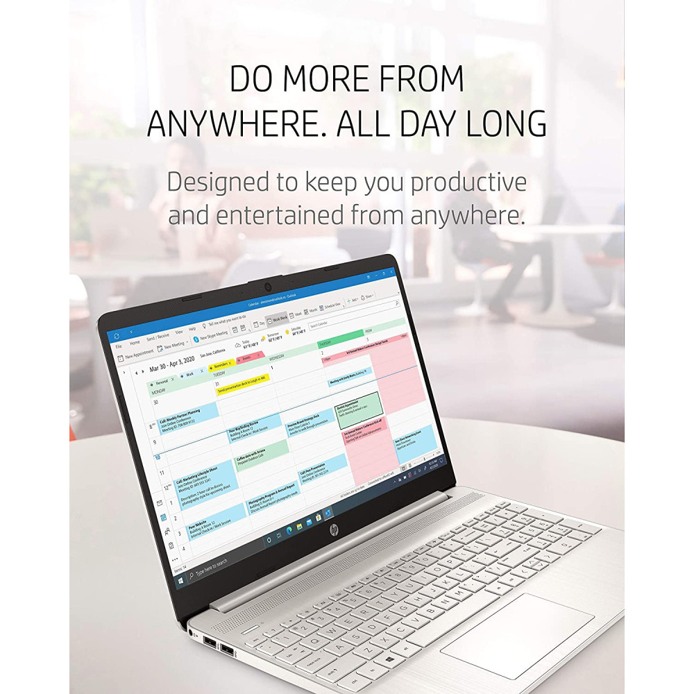 Pc portable HP 15-dw300nk / i3 11è Gén / 12 Go / Silver