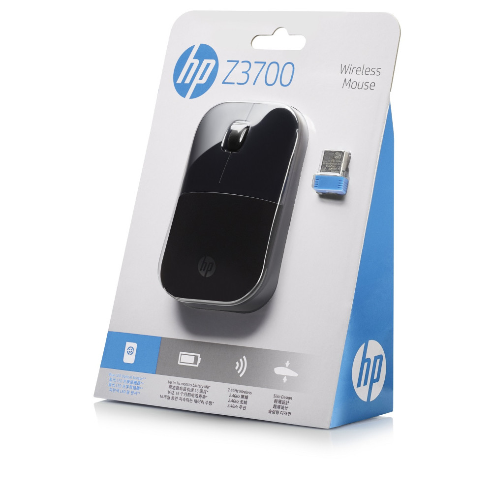Souris sans fil HP Z3700 Noir