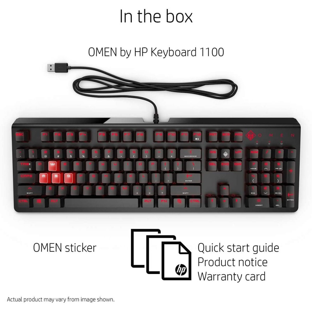 Clavier Gaming Mécanique USB HP OMEN 1100