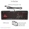 Clavier Gaming Mécanique USB HP OMEN 1100