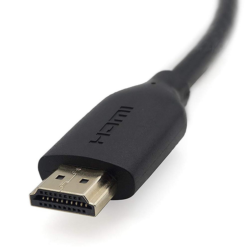 Câble HDMI Haut Débit Plaqué Or avec Ethernet Compatible 4K/Ultra HD